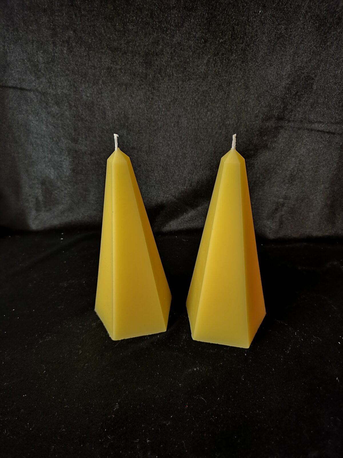 Pentagon Candle (Yellow)