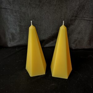 Pentagon Candle (Yellow)