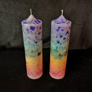 Large Cylinder Chakra Candle